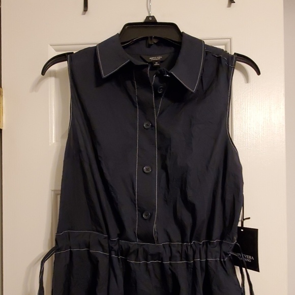 Simply Vera by Vera Wang navy blue dress - Picture 2 of 2
